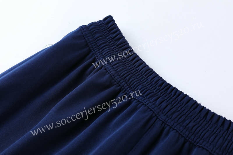 （Cropped trousers）2021-2022 Bayern München Red&Blue Short-sleeved Thailand Soccer Tracksuit-LH