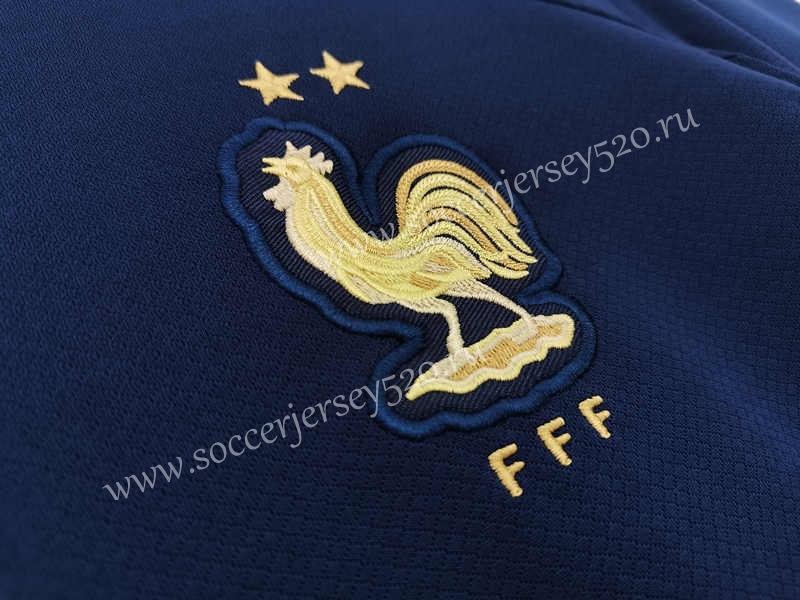 2022-2023 France Home Royal Blue Thailand Soccer Jersey AAA-C1046