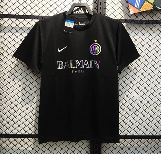 (S-3XL) 2024-2025 Inter Milan White Cotton T Shirt-DD3
