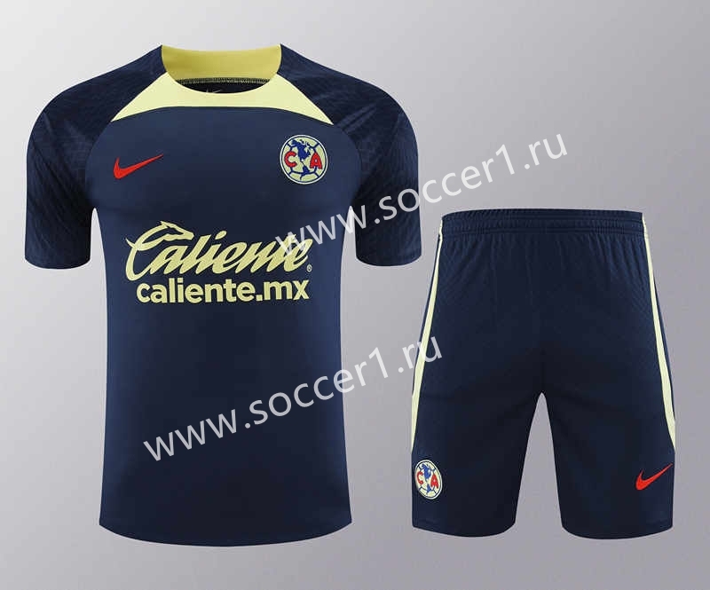2024-2025 Club America Royal Blue Thailand Soccer Uniform-418