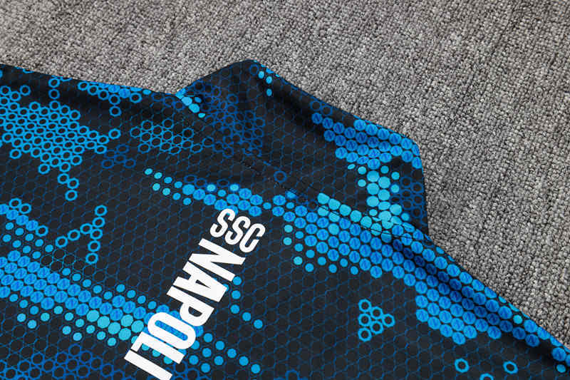 2024-2025 Napoli Ink Jet Blue Thailand Soccer Jacket Uniform-815