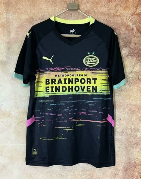 2024-2025 PSV Eindhoven Away Black Thailand Soccer Jersey AAA-2483