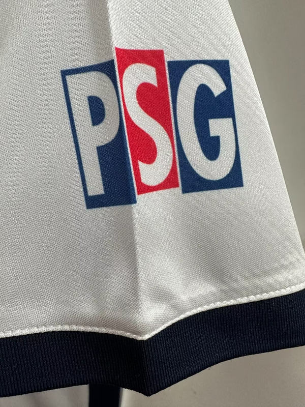 Retro Version 98-99 Paris Away White Thailand Soccer Jersey AAA-811