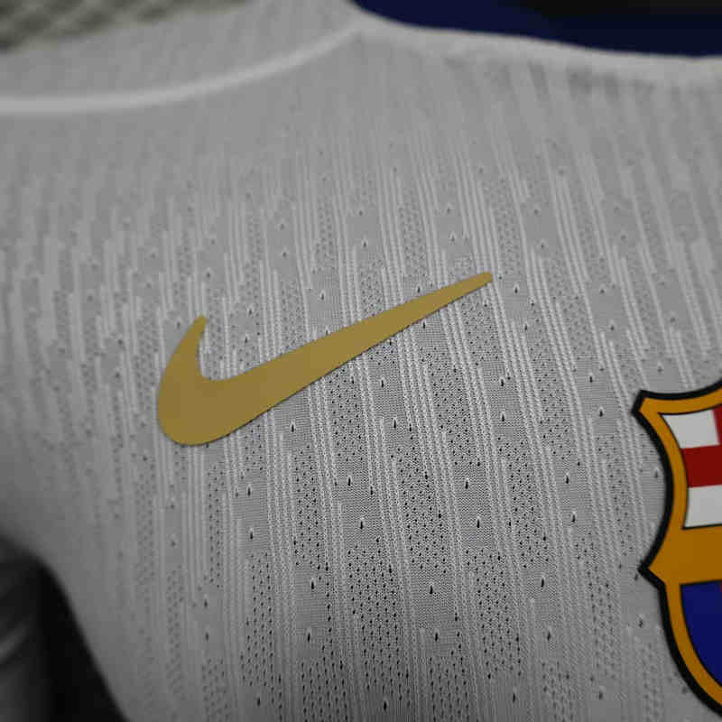 Player Version 2025-2026 Special Version Barcelona White Thailand Soccer Jersey AAA-888