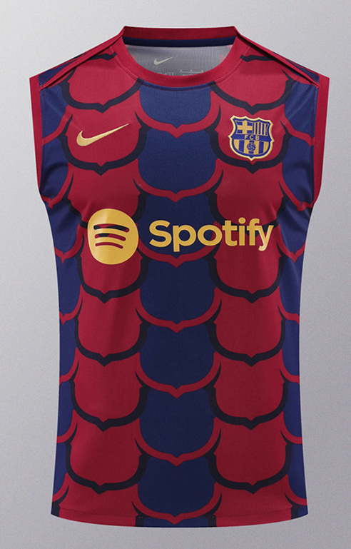2024-25 Barcelona Red&Blue Thailand Soccer Vest-418