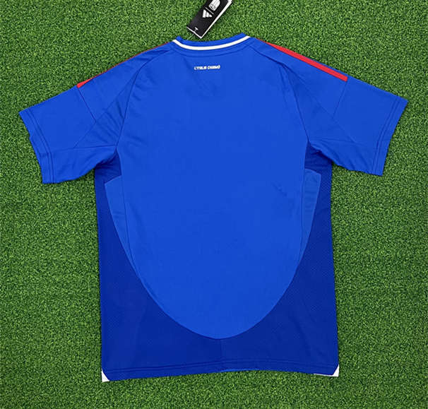 (S-4XL) 2024-2025 Italy Home Blue Thailand Soccer Jersey AAA-403