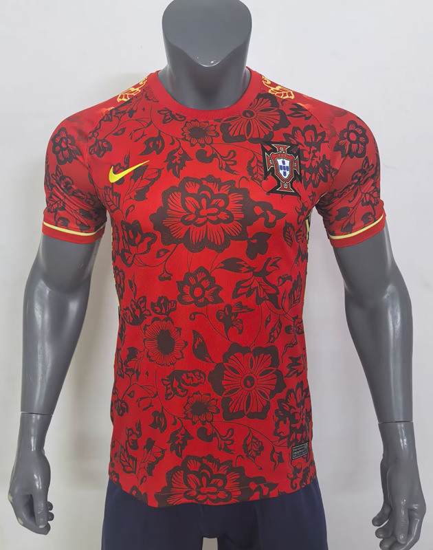 2024-2025 Special Version Portugal Red Thailand Soccer Jersey AAA-416