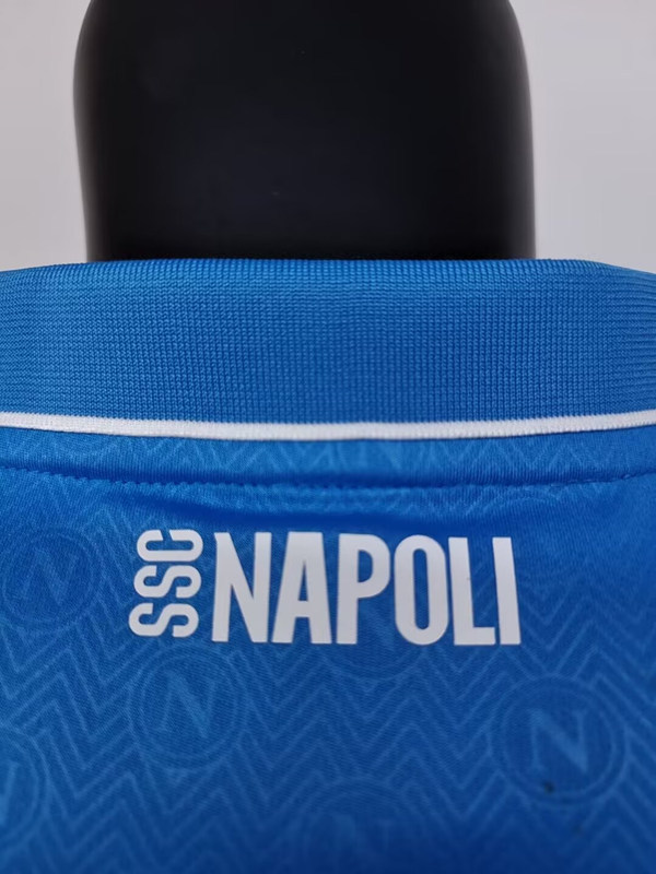 Player Version 2024-2025 Napoli Home Blue Thailand Soccer Jersey AAA-9926