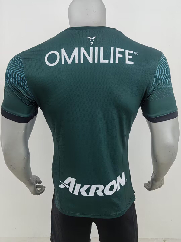 Player Version 2024-2025 Deportivo Guadalajara 2nd Away Green Thailand Soccer Jersey AAA-7959