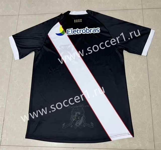Retro Version 2010 CR Vasco da Gama Home Black Thailand Soccer Jersey AAA-0009