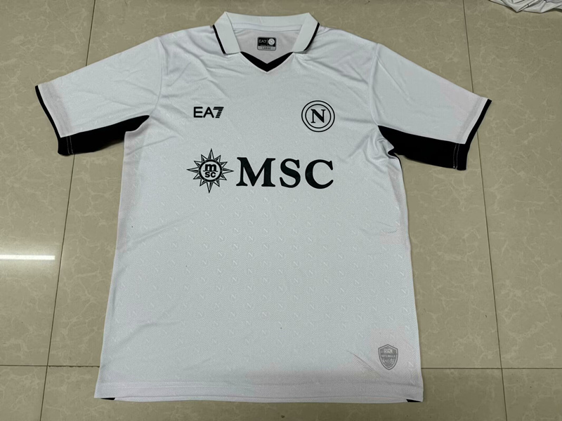 2024-2025 Napoli Away White Thailand Soccer Jersey AAA-6032