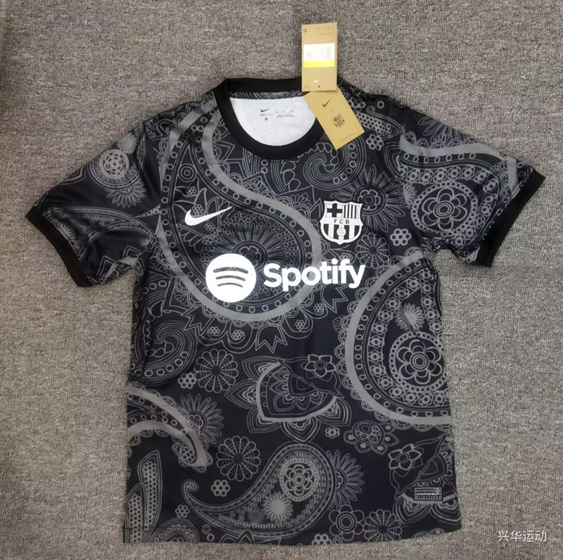 2024-2025 Concept Version Barcelona Black&Gray Thailand Soccer Jersey AAA-5378