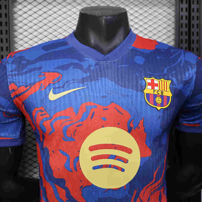 Player Version 2025-2026 Barcelona Red &Blue Thailand Soccer Jersey AAA-888