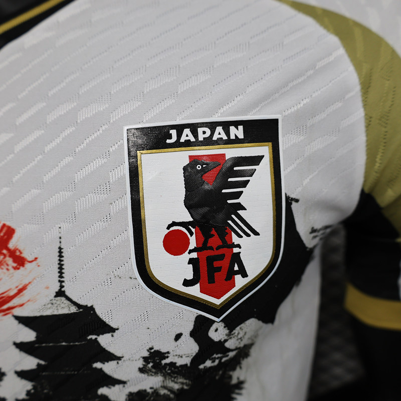 Player Version 2024-2025 Special Version Japan White&Black Thailand Soccer Jersey AAA-888