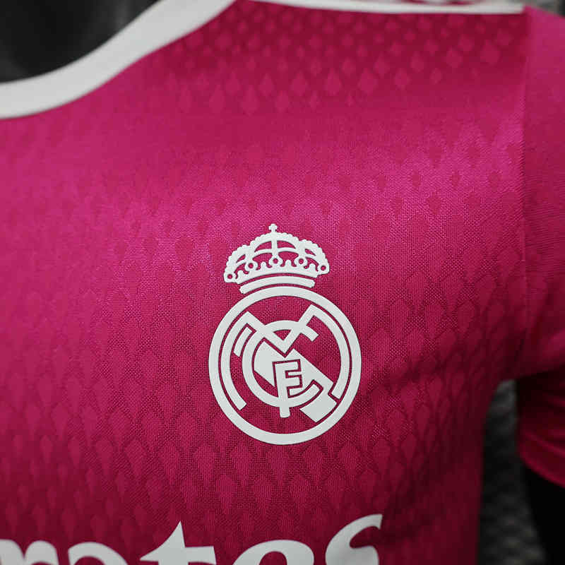 Player Version 2025-2026 Special Version Real Madrid Pink Thailand Soccer Jersey AAA-888