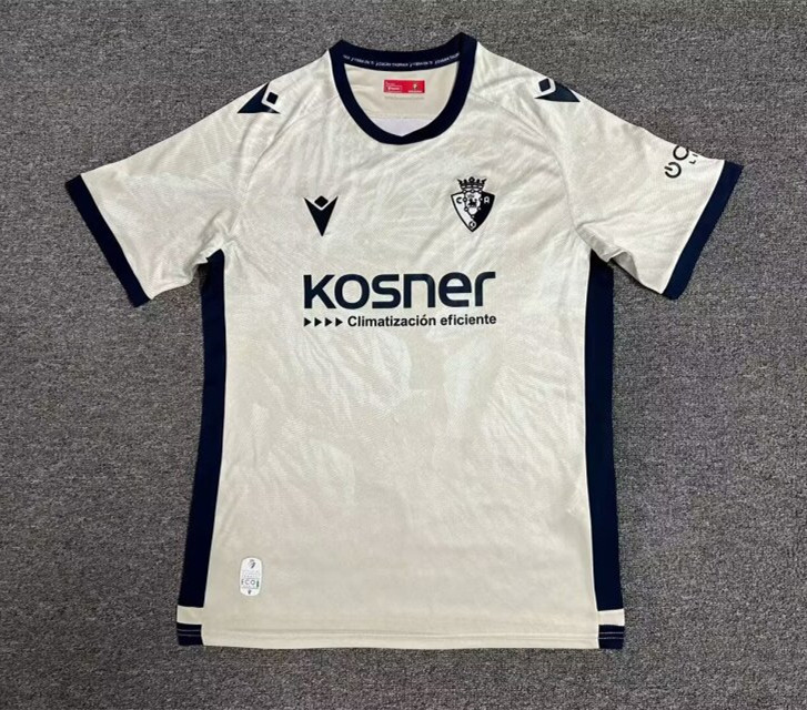 2024-2025 CA Osasuna Away Beige Thailand Soccer Jersey AAA-512