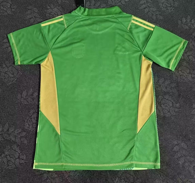 (S-4XL) 2024-2025 Argentina Goalkeeper Green Thailand Soccer Jersey AAA-7209