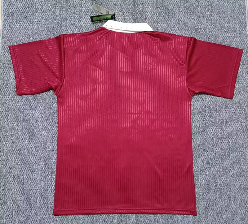 Retro version 1994-1995 Albacete Balompié Away Red Thailand Soccer Jersey AAA-0141