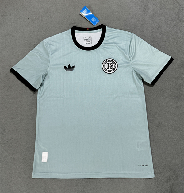 2025-2026 125th Anniversary Edition Germany Light Blue Thailand Soccer Jersey AAA-4506