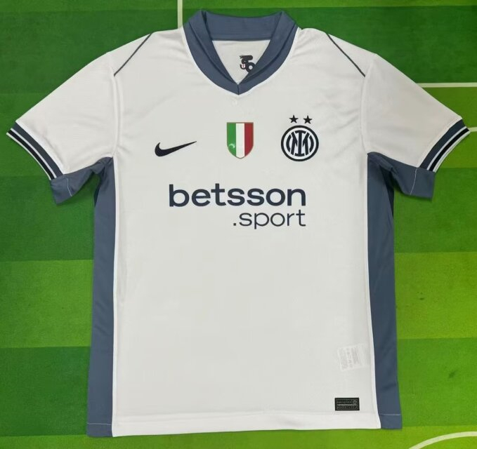 (S-4XL) 2024-2025 Inter Milan Away White Thailand Soccer Jersey AAA-7810