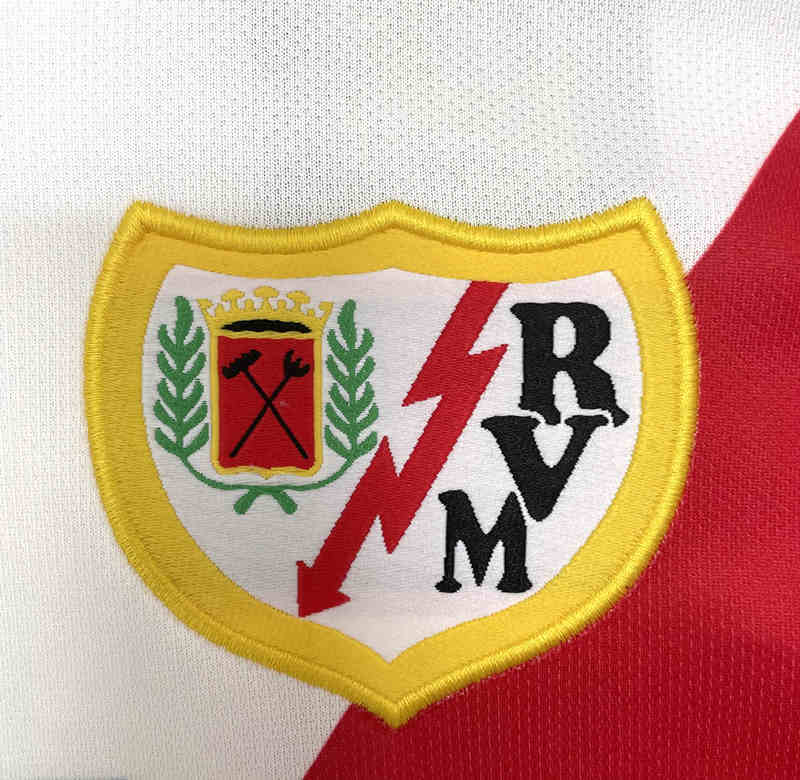 Retro Version 01-02 Rayo Vallecano Home White Thailand Soccer Jesrey AAA-811