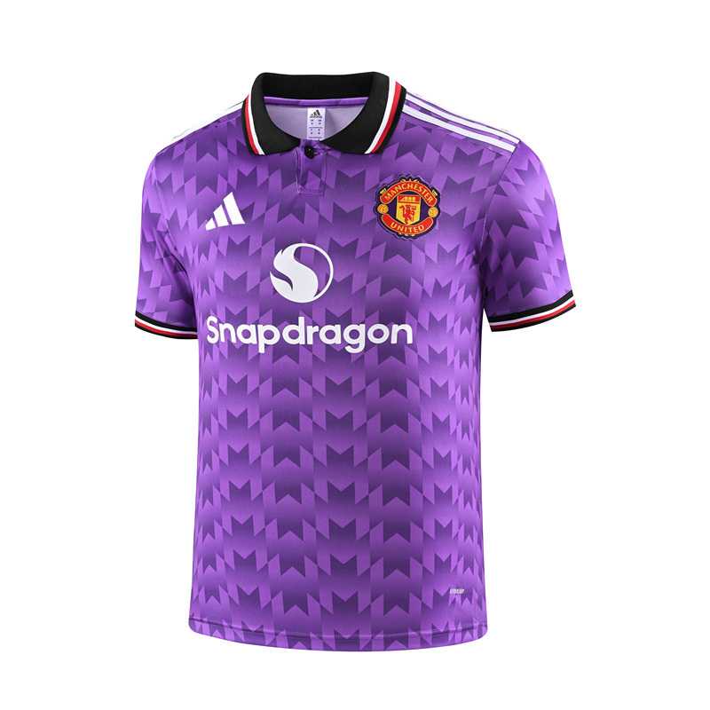 2025-2026 Manchester United Purple Thailand Polo Shirt-418