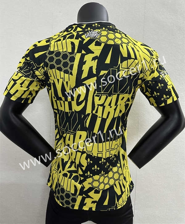 Player Version 2023-2024 Brentford Yellow Thailand Soccer Jersey AAA-2016