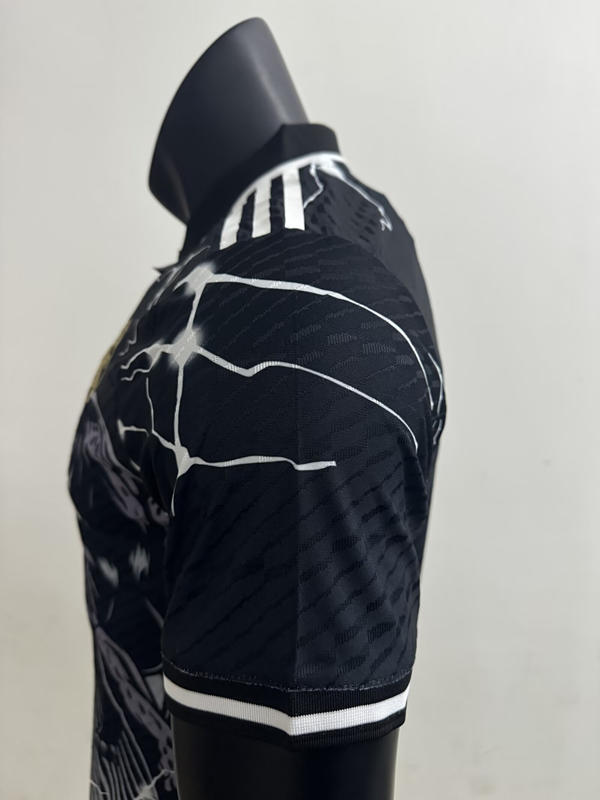 Player Version 2025-26 Real Madrid Black Thailand Soccer Jersey AAA-4506