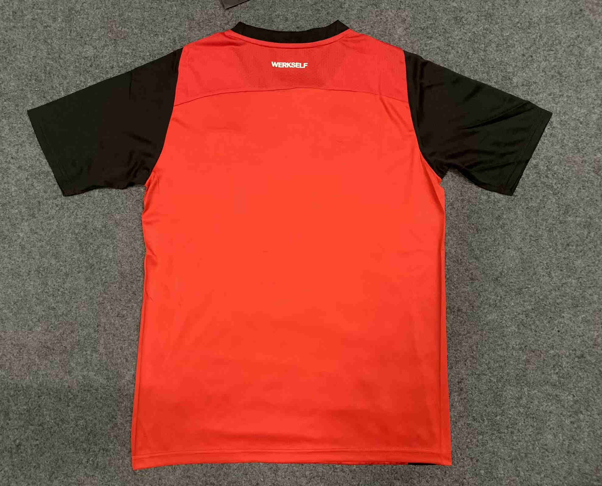 (S-4XL) 2024-2025 Bayer 04 Leverkusen Home Red Thailand Soccer Jersey AAA-6032