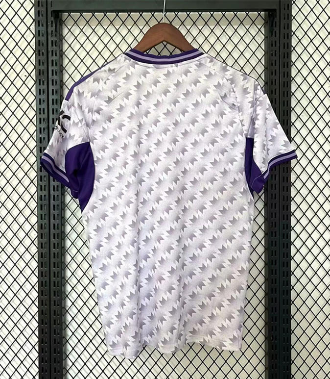 2025-2026 Manchester United Away White&Purple Thailand Soccer Jersey AAA-2483
