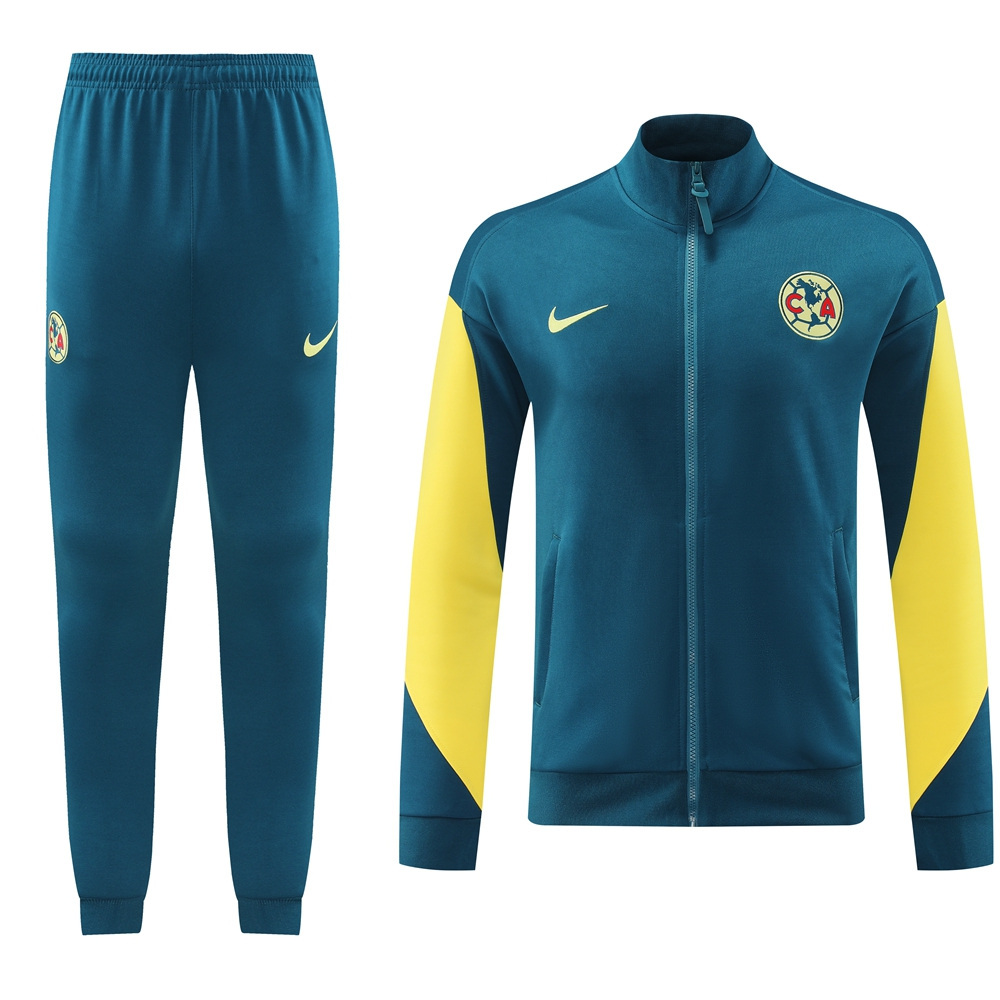 2024-2025 Club América Lake Green Thailand Soccer Jacket Uniform-LH
