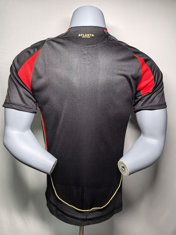 (S-3XL) Player version 2025-2026 Atlanta United Home Red&Black Thailand Soccer Jersey AAA-4442