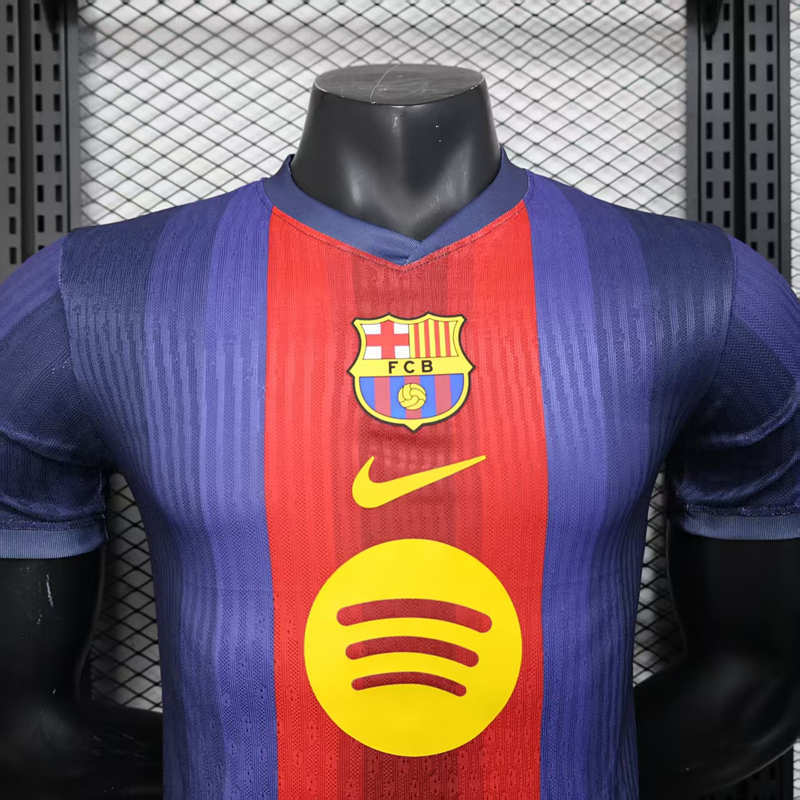 Player Version 2025-2026 Special Version Barcelona Blue&Red Thailand Soccer Jersey AAA-888