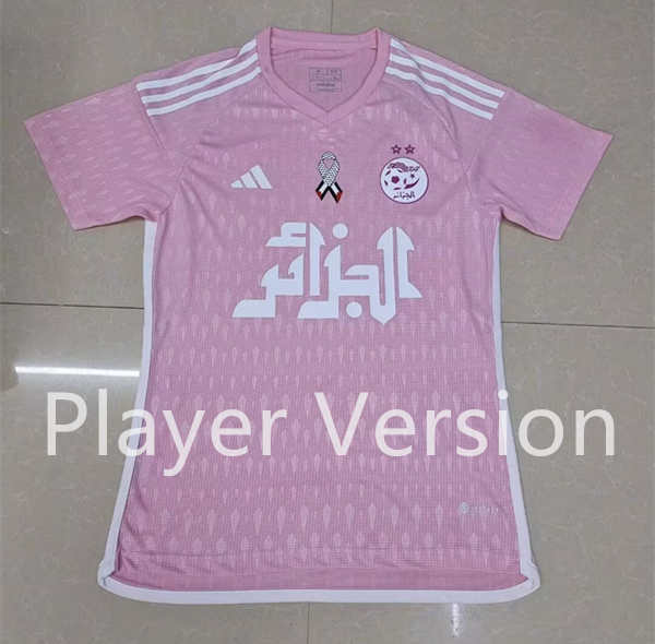 2024-2025 Algeria Pink Thailand Soccer Jersey AAA-9926