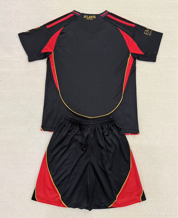 2025-2026 Atlanta United FC Home Red Kids/Youth Soccer Uniform-6748
