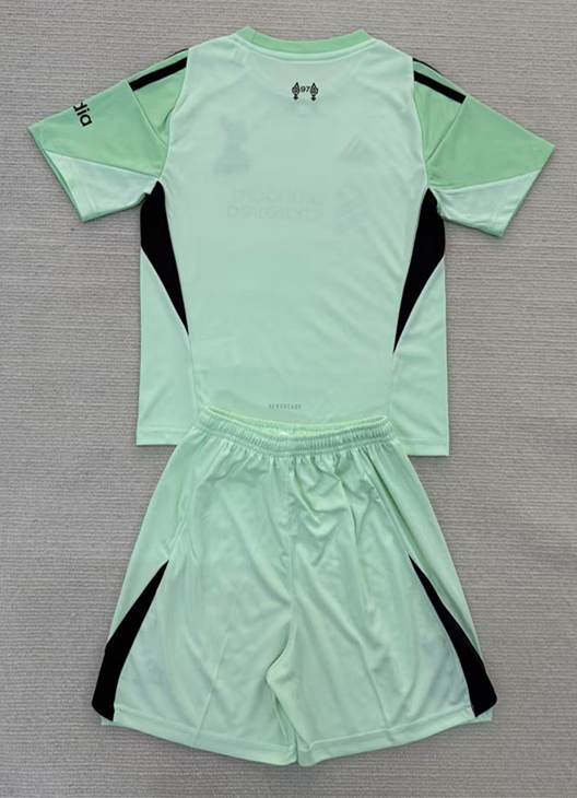 2025-2026 Liverpool Goalkeeper Green Soccer Uniform-AY