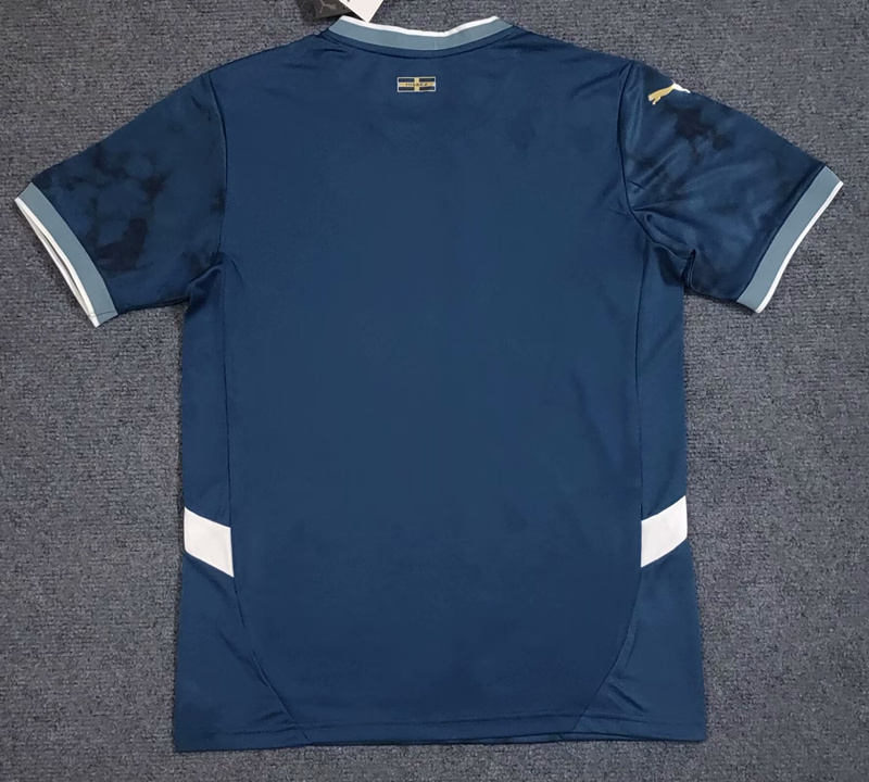 2024-2025 Olympique de Marseille Away Royal Blue Thailand Soccer Jersey AAA-2818