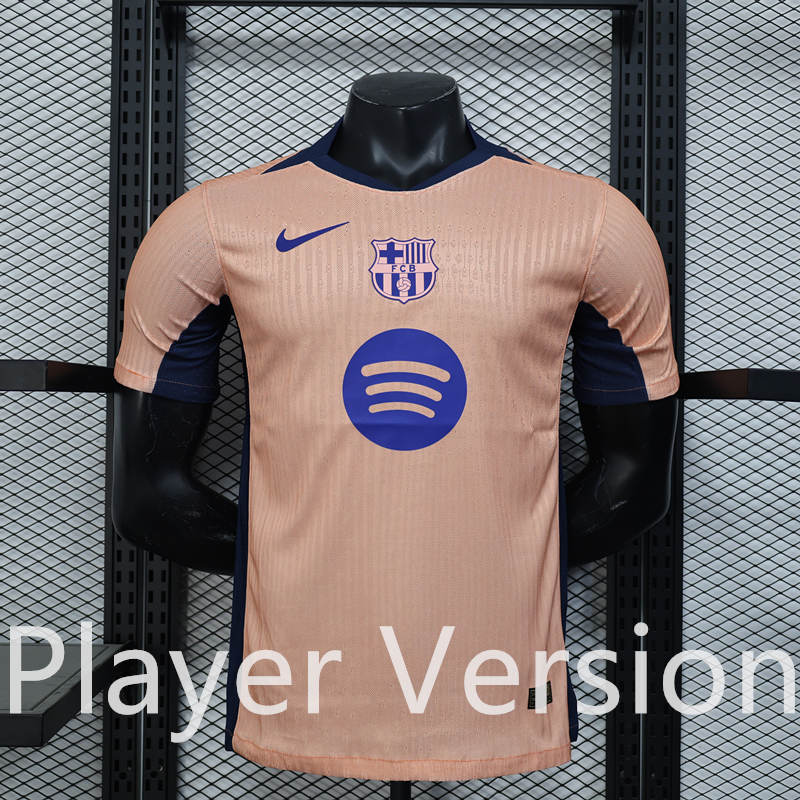 Player Version 2025-2026 Special Edition Barcelona Pink Thailand Soccer Jersey AAA-888