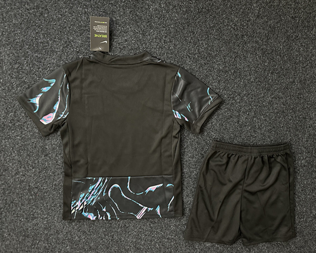 2024-2025 Korea Away Black Kids/Youth Soccer Uniform-GB