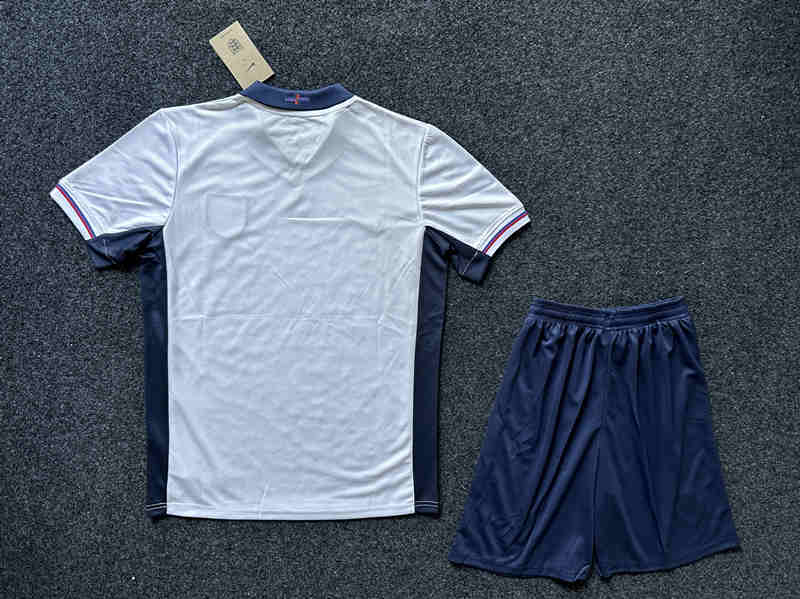 2024-25 England Home White Soccer Uniform-GB
