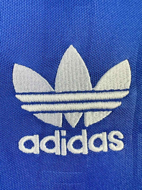 Retro Version 88-90 Manchester United 2nd Away Blue LS Thailand Soccer Jersey AAA-811