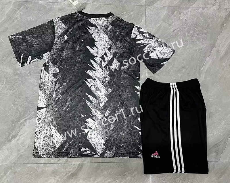 2023-2024 Juventus Black&Gray Soccer Traning Uniform-3454