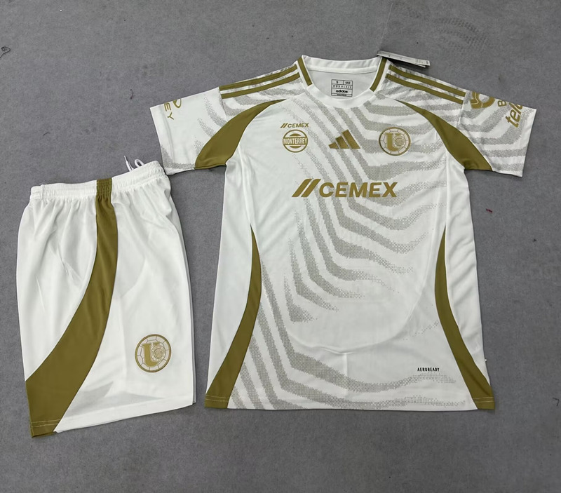 2025-2026 Pumas UNAM 2nd Away White Soccer Uniform-718