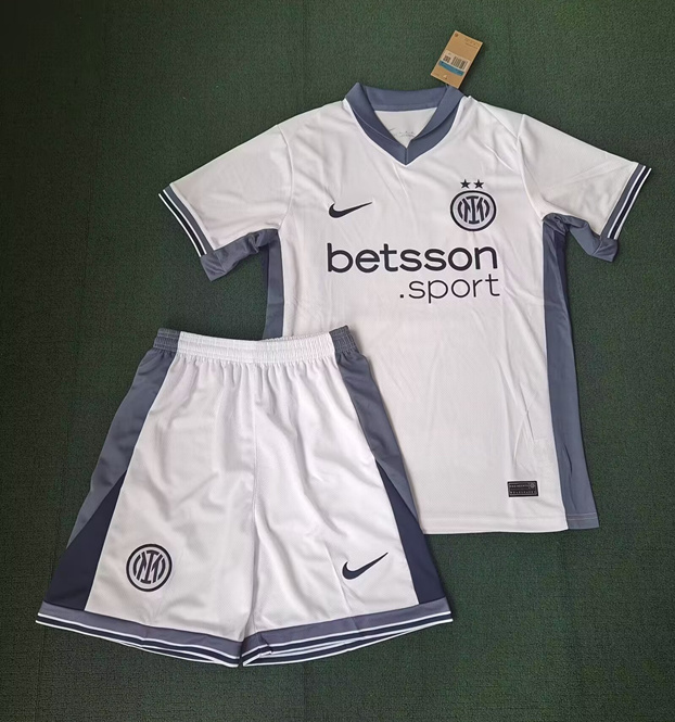 2024-2025 Inter Milan Away White Soccer Uniform-3454
