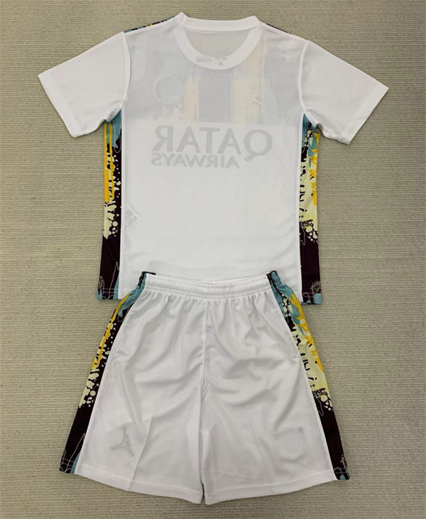 2024-2025 Jordan Concept Version Paris SG White Soccer Uniform-AY