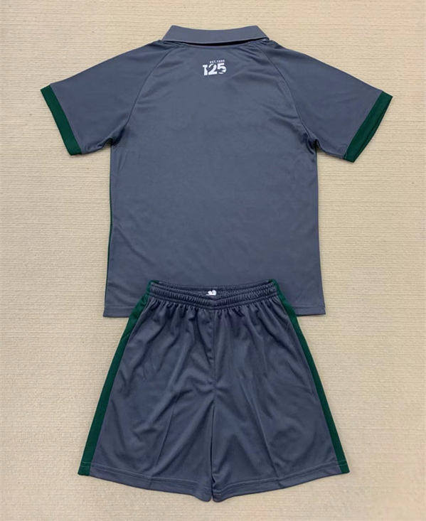 2024-2025 Cardiff City Away Gray&Black Soccer Uniform-AY