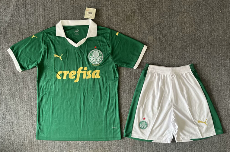 2024-2025 Palmeiras Home Green Soccer Uniform-6748