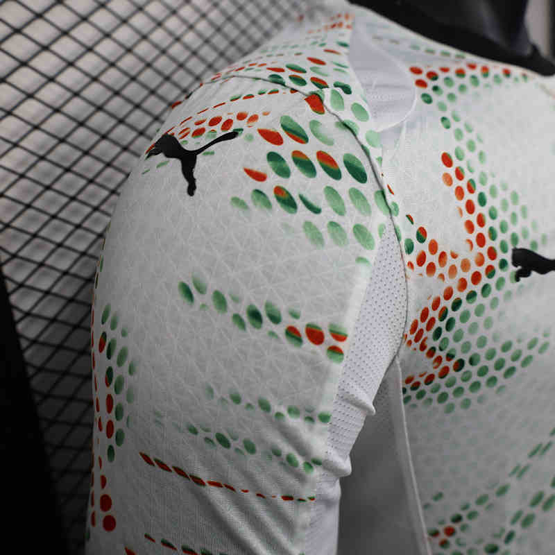 Player Version 2025-26 Portugal Away White LS Thailand Soccer Jersey AAA-888