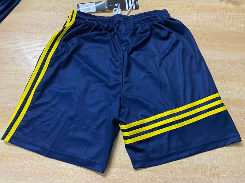 Retro Version 98-99 Club America Home Royal Blue Thailand Soccer Shorts-6895
