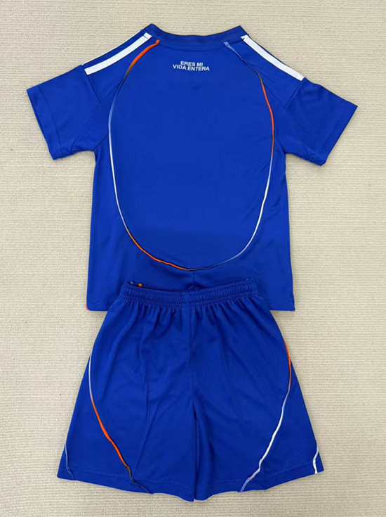 2025-2026 Universidad de Chile Home Blue Soccer Unifrom-AY